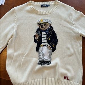 Vintage Ralph Lauren Bear Sweater